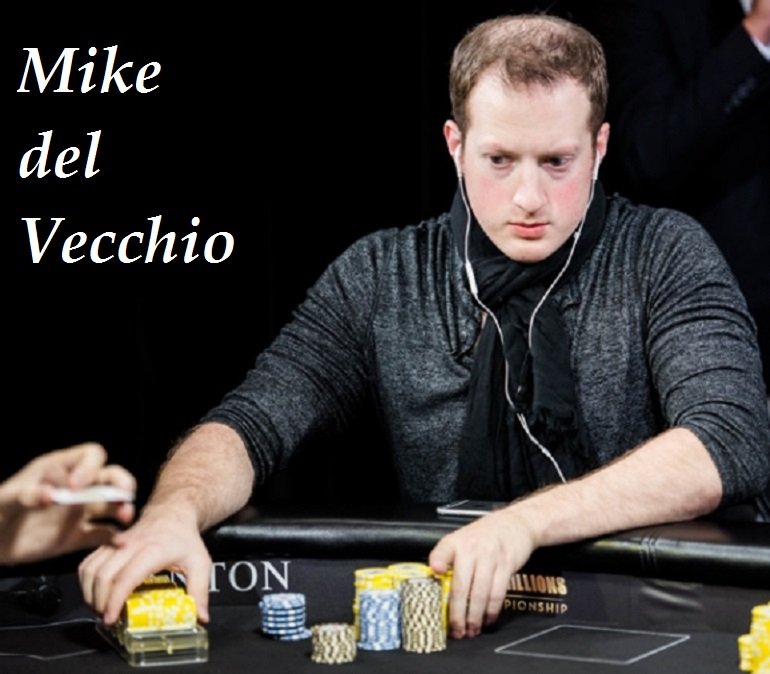 Mike del Vecchio at 2018 Aussie Millions ME